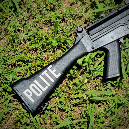 POLITE sticker